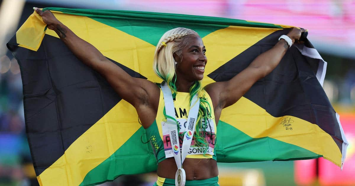 FraserPryce leads Jamaica medals sweep of women’s 100m at World